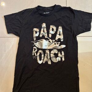 Papa Roach Black T-Shirt size Medium